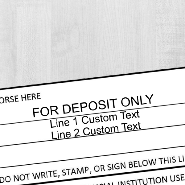 For deposit only to account of payee