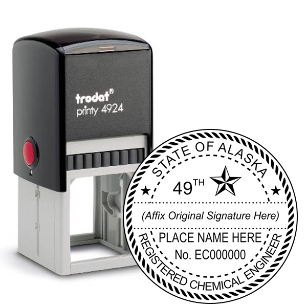 State Of Alaska Chemical Engineer Seal Simply Stamps